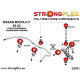 K11 (92-02) STRONGFLEX - 286055A: Přední odpružovací pouzdra sada SPORT | race-shop.cz