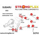 SVX (91-97) sada silentbloků - Strongflex přední a zadní nápravy SPORT | race-shop.cz