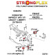 Legacy Outback BC BF (89-94) STRONGFLEX - 276036B: Pouzdra pro přední stabilizační tyč | race-shop.cz