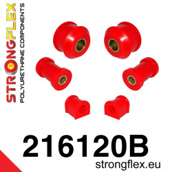 STRONGFLEX - 216120B: Přední odpružení polyuretanová pouzdra sada