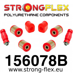 STRONGFLEX - 156078B: Přední sada zavěšení polyuretanová pouzdra