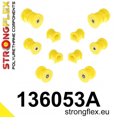 A (94-01) STRONGFLEX - 136053A: Přední & zadní zavěšení pouzdra sada SPORT | race-shop.cz
