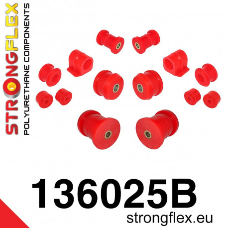 F (91-98) STRONGFLEX - 136025B: Úplné zavěšení pouzdra sada | race-shop.cz