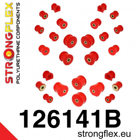 IV - V - VI (96-01) STRONGFLEX - 126141B: Úplné zavěšení pouzdra sada | race-shop.cz