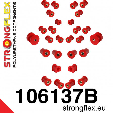 NB (99-05) STRONGFLEX - 106137B: Úplné zavěšení polyuretanová pouzdra sada | race-shop.cz
