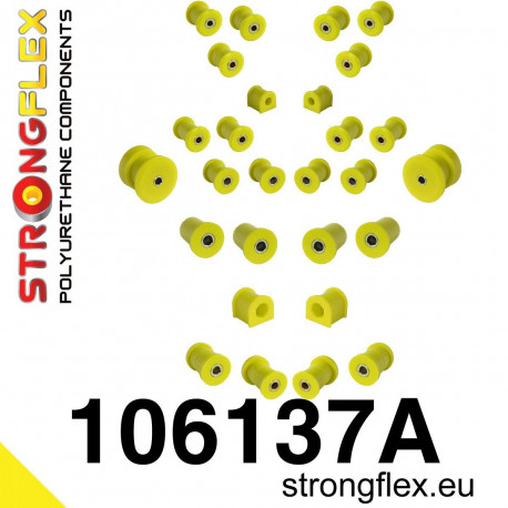 NB (99-05) STRONGFLEX - 106137A: Úplné zavěšení polyuretanová pouzdra sada SPORT | race-shop.cz
