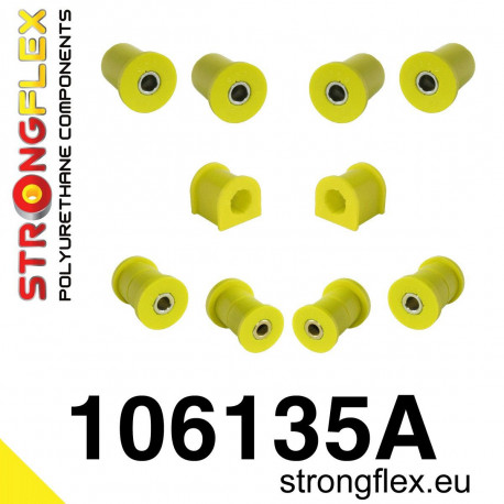 NB (99-05) STRONGFLEX - 106135A: Přední odpružení polyuretanová pouzdra sada SPORT | race-shop.cz
