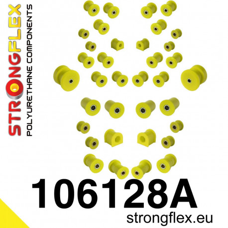 NA (89-98) STRONGFLEX - 106128A: Úplné zavěšení polyuretanová pouzdra sada SPORT | race-shop.cz