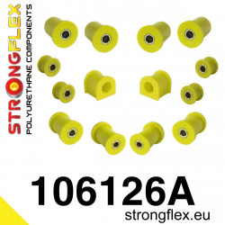 STRONGFLEX - 106126A: Přední odpružení polyurethane pouzdra sada SPORT