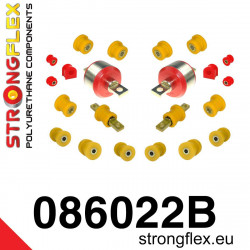 STRONGFLEX - 086022B: Zadní odpružení pouzdra sada