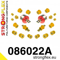 STRONGFLEX - 086022A: Zadní odpružení pouzdra sada SPORT