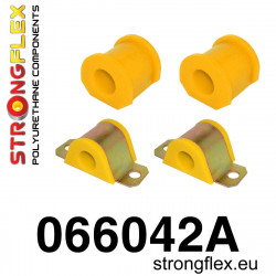 STRONGFLEX - 066042A: Přední pouzdra proti převrácení sada polyurethane SPORT
