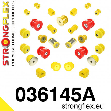 E46 XI XD STRONGFLEX - 036145A: Úplné zavěšení pouzdra sada SPORT | race-shop.cz