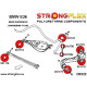 E36 (90-99) STRONGFLEX - 036047B: Přední & zadní zavěšení pouzdra sada | race-shop.cz