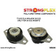 Seicento (98-08) STRONGFLEX - 061522A: Vložky pro uchycení motoru SPORT | race-shop.cz