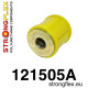 IV - V - VI (96-01) STRONGFLEX - 121505A: Přední nižší rameno zadní pouzdro SPORT | race-shop.cz