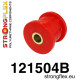IV - V - VI (96-01) STRONGFLEX - 121504B: Zadní uchycení diferenciálu předního pouzdro (AYC) | race-shop.cz