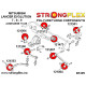 IV - V - VI (96-01) STRONGFLEX - 121504B: Zadní uchycení diferenciálu předního pouzdro (AYC) | race-shop.cz