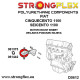 Seicento (98-08) STRONGFLEX - 061442B: Vložky pro uchycení motoru (na straně rozvodovky) | race-shop.cz