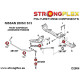 S13 (88-93) STRONGFLEX - 281265A: Přední pouzdra proti přetočení tyče SPORT | race-shop.cz