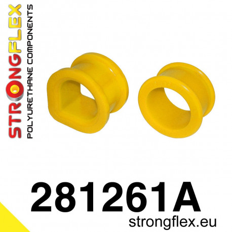S13 (88-93) STRONGFLEX - 281261A: Držák hřebenu řízení pouzdra SPORT | race-shop.cz