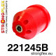I 6Y (00-07) STRONGFLEX - 221245B: Pouzdro zadního pomocného rámu 72mm | race-shop.cz