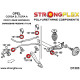A (94-01) STRONGFLEX - 131140A: Přední spojovací tyč k pouzdru podvozku 34mm SPORT | race-shop.cz