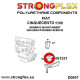 Cinquecento (91-98) STRONGFLEX - 061221A: Vložky pro upevnění převodovky SPORT | race-shop.cz