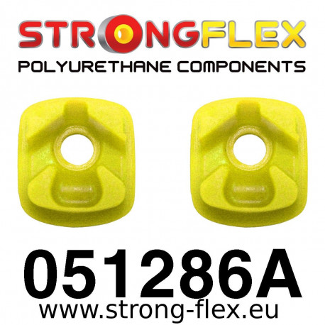 1007 (04-09) STRONGFLEX - 051286A: Zadní spodní vložky držáku motoru SPORT | race-shop.cz