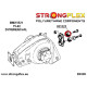 E21 (75-82) STRONGFLEX - 031323A: Upevňovací pouzdro zadního diferenciálu SPORT | race-shop.cz