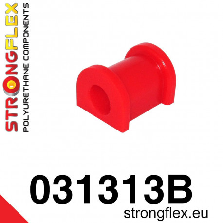 E36 Compact STRONGFLEX - 031313B: Zadní protiprokluzový nárazník | race-shop.cz