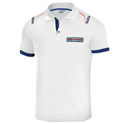 Pánská polokošile SPARCO MARTINI RACING, bílá