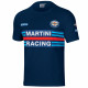 Trička Sparco MARTINI RACING pánská košile s dlouhým rukávem - navy blue | race-shop.cz