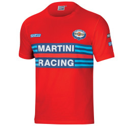 Sparco MARTINI RACING pánská košile s dlouhým rukávem - červená