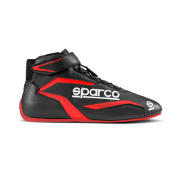 FIA závodní boty Sparco FORMULA, černá/červená