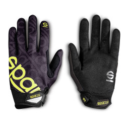 Rukavice pro mechaniky Sparco MECA-3, černá/žlutá