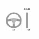 Volanty 3 ramenný sportovní volant Sparco R330, 330mm, semiš, bez odsazení, černá/žlutá | race-shop.cz