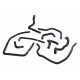 FORGE Motorsport Silikonové hadice pro Subaru Impreza New Age/Vers 8 WRX 01-04 | race-shop.cz