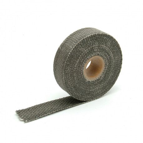 Izolační pásky na výfuk Black Glass Fiber Exhaust Wrap, 25mm x 4,5m | race-shop.cz