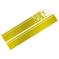 Cardesign Sticker STRIPES, 22x150cm, gold