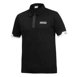 Polokošile SPARCO (na zip), černá
