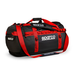 Cestovní taška SPARCO DAKAR LARGE DUFFLE BAG černo/červená