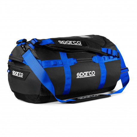 Tašky, peněženky Cestovní taška SPARCO DAKAR SMALL DUFFLE BAG černo/modrá | race-shop.cz