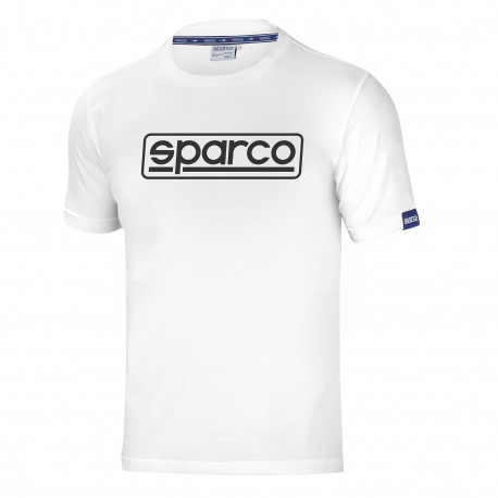 Trička Tričko Sparco FRAME bílé | race-shop.cz
