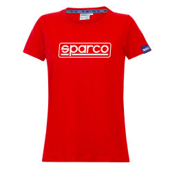 Dámské tričko Sparco LADY FRAME červené