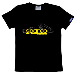 Dětské tričko Next Generation 2022 SPARCO - černé