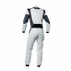 Kombinézy FIA závodní kombinéza OMP Tecnica HYBRID, šedá/černá | race-shop.cz