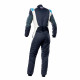 Kombinézy FIA Kombinéza OMP Tecnica HYBRID modro/bílo/azurová | race-shop.cz