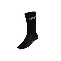 OMP Tecnica MY2022 ponožky s FIA homologací, vysoké černé