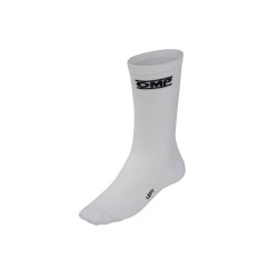 OMP Tecnica MY2022 ponožky s FIA homologací, vysoké bílé